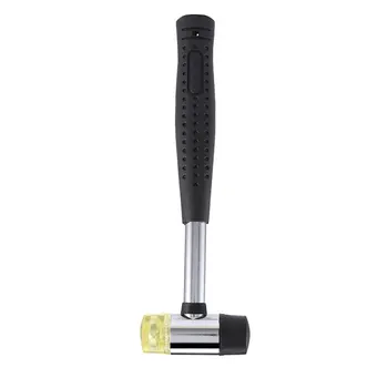 Rubber Mounting Hammer Fitting Tool Wear-resistant and Slip-proof Installation Household Tools Steel Handle Double Face
Rubber Mounting Hammer Fitting Tool Wear-resistant and Slip-proof Installation Household Tools Steel Handle Double Face
