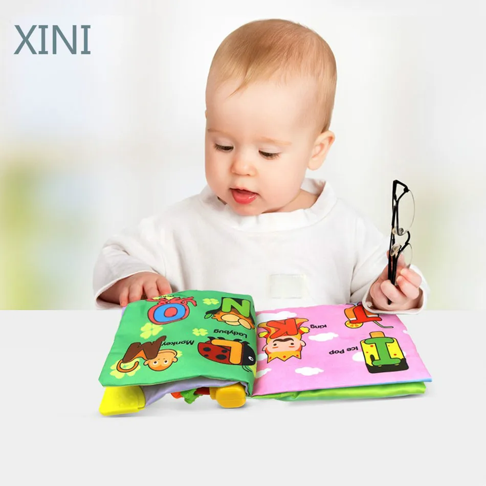 4 Styles Baby Soft Cloth Book Rustle Sound Early Educational Rattle Books Newborn Stroller Hanging To Infant Learning English
4 Styles Baby Soft Cloth Book Rustle Sound Early Educational Rattle Books Newborn Stroller Hanging To Infant Learning English