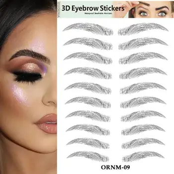 3D Eyebrow Sticker Fake Brow Semi-Permanent Water Transfer Tools brow Tattoo Embroidery Eyebrow Makeup Waterproof Eye Patch Q9U8
3D Eyebrow Sticker Fake Brow Semi-Permanent Water Transfer Tools brow Tattoo Embroidery Eyebrow Makeup Waterproof Eye Patch Q9U8