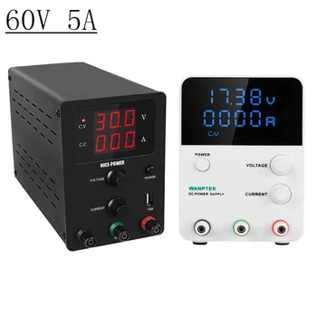 DC Regulated Laboratory POWER-SUPPLY Adjustable 60V 5A Lab Voltage Regulator LED Display Stabilizer Switching Bench Source 60V
DC Regulated Laboratory POWER-SUPPLY Adjustable 60V 5A Lab Voltage Regulator LED Display Stabilizer Switching Bench Source 60V