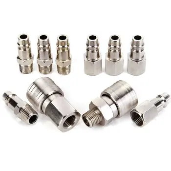 10pcs European Form coupling quick connector coupler quick coupler pneumatic fitting compressor pump system Pneumatic coupling
10pcs European Form coupling quick connector coupler quick coupler pneumatic fitting compressor pump system Pneumatic coupling