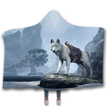 3D Star Wolf Forest Digital Hooded Blanket Print Wild Animals Double Layer Fleece Blanket 2019 Popular Warm Blanket Thick
3D Star Wolf Forest Digital Hooded Blanket Print Wild Animals Double Layer Fleece Blanket 2019 Popular Warm Blanket Thick