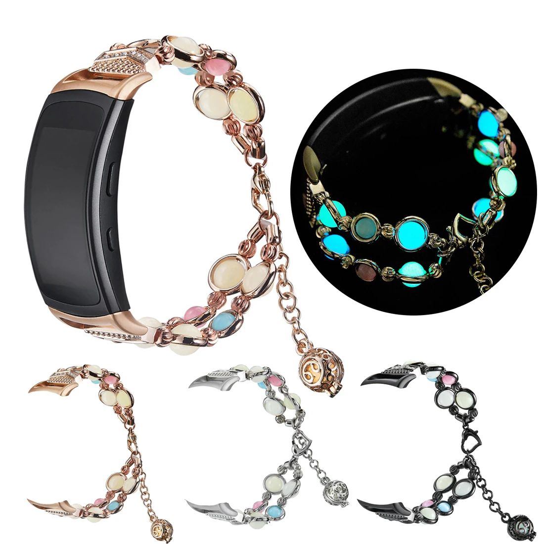 Essidi Luminous Beads Bracelet Strap For Samsung Gear Fit 2 Pro Smartwatch Stainless Steel Wrist Band For Samsung Gear Fit 2
Essidi Luminous Beads Bracelet Strap For Samsung Gear Fit 2 Pro Smartwatch Stainless Steel Wrist Band For Samsung Gear Fit 2