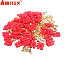 20pcs/lot Amass 3.5mm Banana Connector Gold Bullet Plug With Protective Sleeve For Rc ESC Battery Motor (10 pair)
20pcs/lot Amass 3.5mm Banana Connector Gold Bullet Plug With Protective Sleeve For Rc ESC Battery Motor (10 pair)