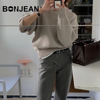 Oversized Sweater Women Jumper Gray Beige Pullover Ladies Winter Tops Korean Style Woman Clothes Casual Knitted Sweater Z686
Oversized Sweater Women Jumper Gray Beige Pullover Ladies Winter Tops Korean Style Woman Clothes Casual Knitted Sweater Z686
