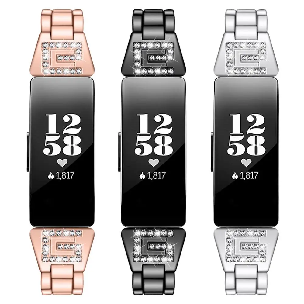 Stainless Steel Band for Fitbit Inspire/SOSPET HR Smart Watch Strap Wristband Bracelets for Fitbit Inspire Bands G-shaped
Stainless Steel Band for Fitbit Inspire/SOSPET HR Smart Watch Strap Wristband Bracelets for Fitbit Inspire Bands G-shaped