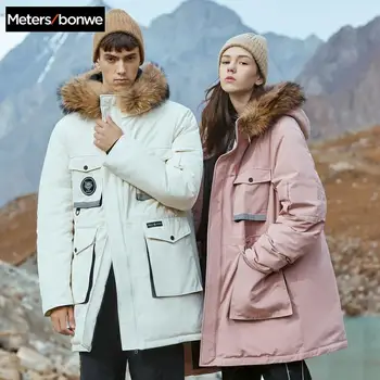 Metersbonwe Winter Warm For Men's Duck down Couples Hooded jacket down jackets Outdoor Winter Male casual long down jacket Coat
Metersbonwe Winter Warm For Men's Duck down Couples Hooded jacket down jackets Outdoor Winter Male casual long down jacket Coat