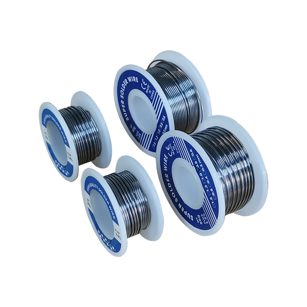 0.8mm 1.0mm 20g 50g 100g Soldering Tin Wire Tin Lead Melt Rosin Core Solder Soldering Wire Roll No-clean FLUX 2.0%
0.8mm 1.0mm 20g 50g 100g Soldering Tin Wire Tin Lead Melt Rosin Core Solder Soldering Wire Roll No-clean FLUX 2.0%