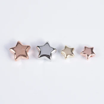 200Pcs/Lot Gold Rhodium Colors CCB Star Spacer End Beads Diy Bracelet Necklace Findings For Jewelry Making
200Pcs/Lot Gold Rhodium Colors CCB Star Spacer End Beads Diy Bracelet Necklace Findings For Jewelry Making