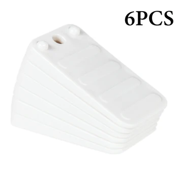 6pcs Durable Non Slip Hardware Furniture Pads Small Toilet Leveling Shims Tables Multifunctional Portable ABS Stackable Stable 
6pcs Durable Non Slip Hardware Furniture Pads Small Toilet Leveling Shims Tables Multifunctional Portable ABS Stackable Stable