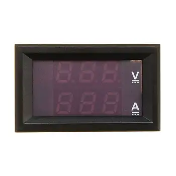 0.56" Red+Red Dual LED Display Mini Digital Voltmeter Ammeter DC 100V 100A Panel Amp Volt Voltage Current Meter Tester Accessory
0.56" Red+Red Dual LED Display Mini Digital Voltmeter Ammeter DC 100V 100A Panel Amp Volt Voltage Current Meter Tester Accessory