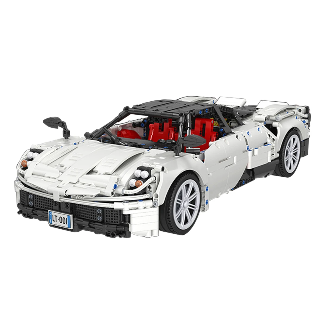 2209Pcs 1:10 Scale Static Version MOC Sports Car Vehicle Building Block Model DIY Construction Model Education Toy For Kid Adult
2209Pcs 1:10 Scale Static Version MOC Sports Car Vehicle Building Block Model DIY Construction Model Education Toy For Kid Adult