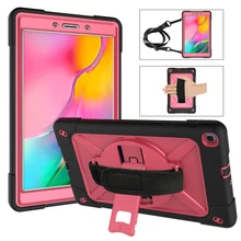 Tablet Case for Samsung Galaxy Tab A8.0 SM-T290/T295, 360 Rotatable Three-Layer Hybrid Heavy Duty Shockproof FullBody Protective
Tablet Case for Samsung Galaxy Tab A8.0 SM-T290/T295, 360 Rotatable Three-Layer Hybrid Heavy Duty Shockproof FullBody Protective