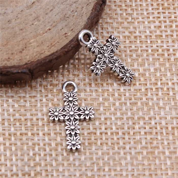 free shipping 108pcs 11x18mm antique silver Flower cross charms diy retro jewelry fit Earring keychain hair card pendant
free shipping 108pcs 11x18mm antique silver Flower cross charms diy retro jewelry fit Earring keychain hair card pendant