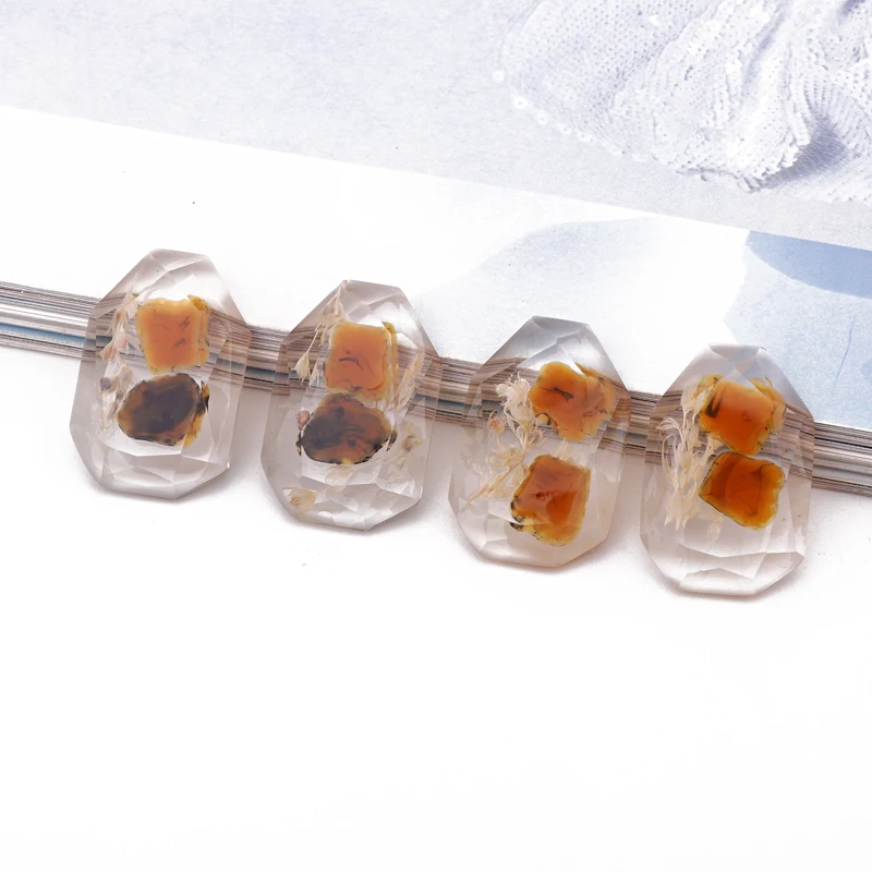 2pcs Irregular Resin Charms Patch Findings Diy Fashion Cabochon Bead Earring Tray Brooch Patches Jewelry Making Crafts F102
2pcs Irregular Resin Charms Patch Findings Diy Fashion Cabochon Bead Earring Tray Brooch Patches Jewelry Making Crafts F102