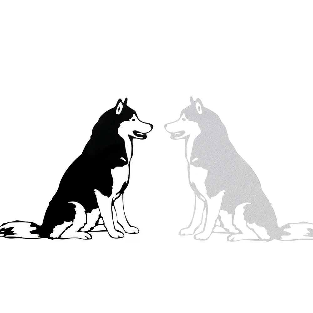 Removable Husky Stickers Cute Black White Dog Car Stickers Reflective Stickers Home Wall Decal Mural
Removable Husky Stickers Cute Black White Dog Car Stickers Reflective Stickers Home Wall Decal Mural
