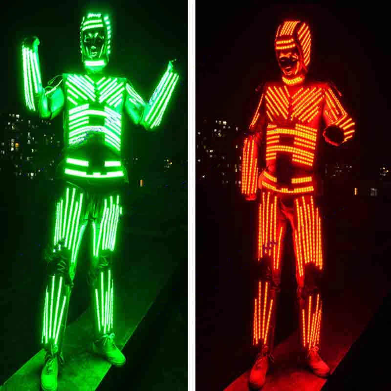 Костюмы роботов kryoman со светодиодный Ной подсветкой, светящиеся костюмы для сцены, ночного клуба, циркового театра
Костюмы роботов kryoman со светодиодный Ной подсветкой, светящиеся костюмы для сцены, ночного клуба, циркового театра