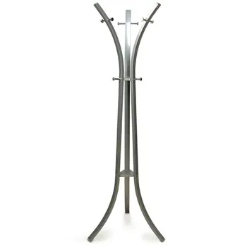 Decorated-89498 Standing Coat Rack Metal Silver Glitter _ 58x58x175cm 
Decorated-89498 Standing Coat Rack Metal Silver Glitter _ 58x58x175cm