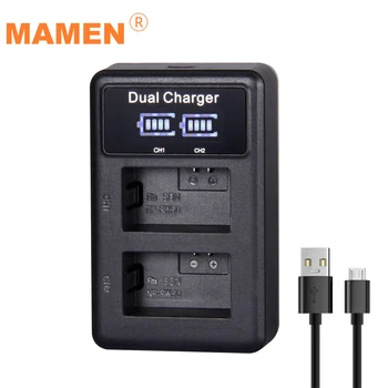 Mamen NP-FW50 NPFW50 NP FW50 USB Dual LCD Display Camera Battery Charger for Sony A7 A7R A7sII A7II A6500 A6300 A7RII NEX Series
Mamen NP-FW50 NPFW50 NP FW50 USB Dual LCD Display Camera Battery Charger for Sony A7 A7R A7sII A7II A6500 A6300 A7RII NEX Series