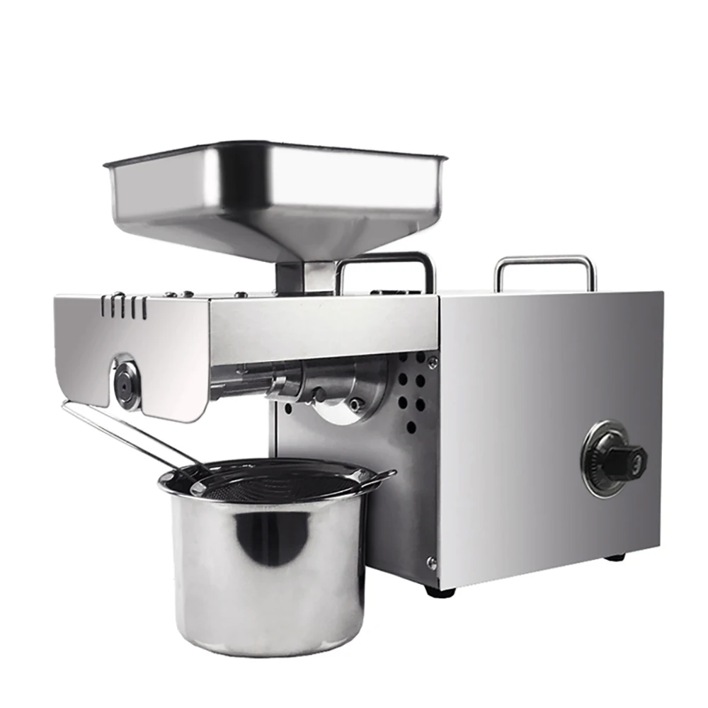 Automatic Cold Hot Oil Press Machine with Temperature Control Mini Oil Extraction for Peanut Coconut Home Use Oil Expeller
Automatic Cold Hot Oil Press Machine with Temperature Control Mini Oil Extraction for Peanut Coconut Home Use Oil Expeller