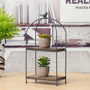 3 layer Iron Plant Rack Metal Stand Succulent shelf with wood plate Desktop Garden flower Plants Modern Decorative
3 layer Iron Plant Rack Metal Stand Succulent shelf with wood plate Desktop Garden flower Plants Modern Decorative