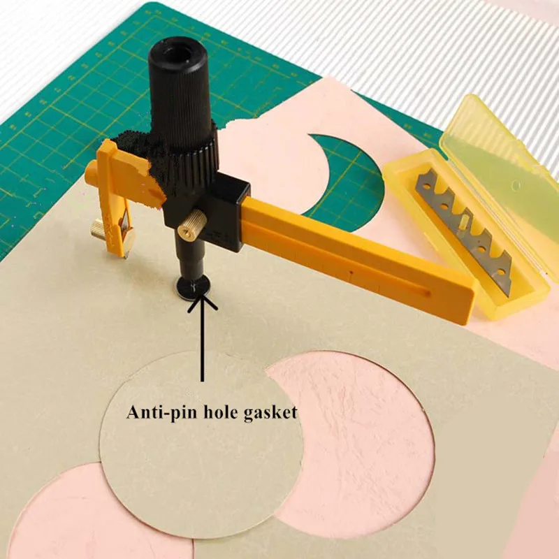Adjustable Circle Cutter Round Cutting Knife Model Patchwork Compass Circle Cutter Circular Paper Scrapbooking Cards Cutters
Adjustable Circle Cutter Round Cutting Knife Model Patchwork Compass Circle Cutter Circular Paper Scrapbooking Cards Cutters