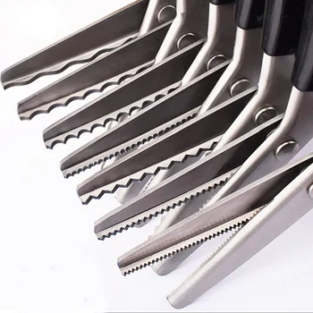 Scissors Needlework Tailor's Sewing Embroidery For Fabric Zigzag Shape Craft With Round Triangle Tooth DIY Leather Non-woven
Scissors Needlework Tailor's Sewing Embroidery For Fabric Zigzag Shape Craft With Round Triangle Tooth DIY Leather Non-woven