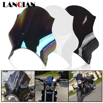 Motorcycle Windshield WindScreen Smoke Screen For Yamaha V-MAX VMax 1200 Honda CB 400 600 750 CB 900 919 250 Hornet Accessories
Motorcycle Windshield WindScreen Smoke Screen For Yamaha V-MAX VMax 1200 Honda CB 400 600 750 CB 900 919 250 Hornet Accessories