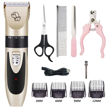 Pet Electric Clipper Rechargeable Low-noise USB Hairdressing Shaving Electric Cat Dog Hair Trimmer Grooming Cutter Drop Ship 
Pet Electric Clipper Rechargeable Low-noise USB Hairdressing Shaving Electric Cat Dog Hair Trimmer Grooming Cutter Drop Ship