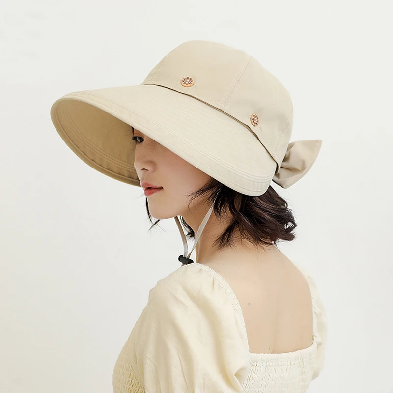 HT2997 2020 New Spring Summer Sun Hat Multifuction Cotton Visor Cap Ladies Solid Detachable Hat Female Breathable Bow Visor Hat
HT2997 2020 New Spring Summer Sun Hat Multifuction Cotton Visor Cap Ladies Solid Detachable Hat Female Breathable Bow Visor Hat