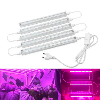 EU US Plug T5 Phyto Lamps Plants Grow Light Strip for Hydroponics LED Lamp Bar Light for Vegetable Flower Seeds Full Spectrum
EU US Plug T5 Phyto Lamps Plants Grow Light Strip for Hydroponics LED Lamp Bar Light for Vegetable Flower Seeds Full Spectrum