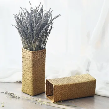 Hand Make Straw Simple Storage Basket Sundries Flower Storage Basket for Home Decor
Hand Make Straw Simple Storage Basket Sundries Flower Storage Basket for Home Decor