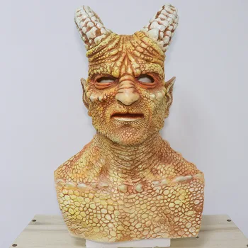 Bible black Dragon's Sin of Wrath head Rocky the Demon Latex Mask Cosplay Props Halloween One size
Bible black Dragon's Sin of Wrath head Rocky the Demon Latex Mask Cosplay Props Halloween One size