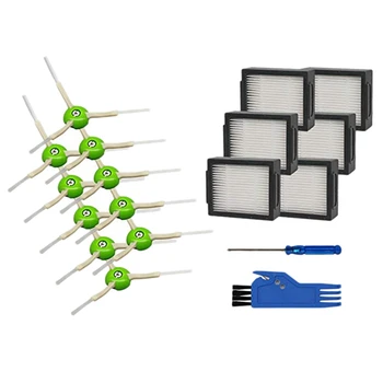 18Pcs/Set Replacement Parts For Irobot Roomba I7 I7+/I7 Plus E5 E6 Vacuum Cleaner Set (6 Hepa Filters +10 Edge-Sweeping Brushes)
18Pcs/Set Replacement Parts For Irobot Roomba I7 I7+/I7 Plus E5 E6 Vacuum Cleaner Set (6 Hepa Filters +10 Edge-Sweeping Brushes)