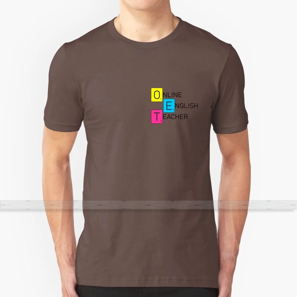 Онлайн-футболка для учителей английского языка-футболка с индивидуальным