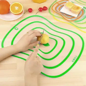 Cutting Board Candy Color Flexible Transparent Cutting Board Kitchen PP Classification Chopping Eco-friendly Tools
Cutting Board Candy Color Flexible Transparent Cutting Board Kitchen PP Classification Chopping Eco-friendly Tools