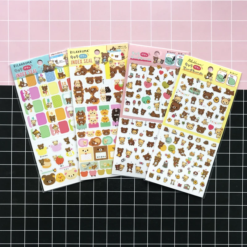 1 Sheet/Pack Kawaii Bear Decorative Stickers DIY Sealing Paste Stick Label Stationery Adhesive Stickers
1 Sheet/Pack Kawaii Bear Decorative Stickers DIY Sealing Paste Stick Label Stationery Adhesive Stickers