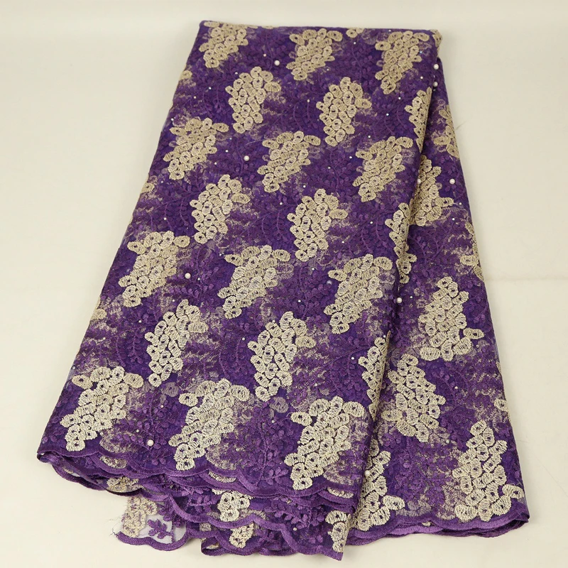 Purple Luxury Lace Fabric Nigerian French Lace Fabric For Wedding Party Dresses Latest African Tulle Lace With Stones
Purple Luxury Lace Fabric Nigerian French Lace Fabric For Wedding Party Dresses Latest African Tulle Lace With Stones