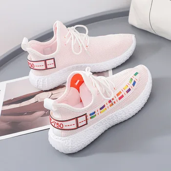 2020 Spring Breathable Women Sneakers Designer Mesh air Light Casual Shoes change color in light lace up Woman Running Shoe
2020 Spring Breathable Women Sneakers Designer Mesh air Light Casual Shoes change color in light lace up Woman Running Shoe