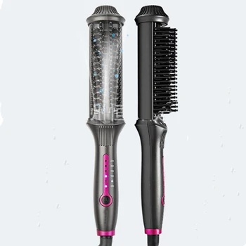 Professional Ceramic Anion Hair Curler Straightener Hot Heat Comb Electric LCD Hair Brush Curling Comb Round Large Roller Waver
Professional Ceramic Anion Hair Curler Straightener Hot Heat Comb Electric LCD Hair Brush Curling Comb Round Large Roller Waver