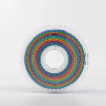 Ortur Silk Rainbow Filament 1.75mm 1kg For 3D Printer Bright Color Silk PLA 3d Filament Silk Texture 3D Printing Materials
Ortur Silk Rainbow Filament 1.75mm 1kg For 3D Printer Bright Color Silk PLA 3d Filament Silk Texture 3D Printing Materials