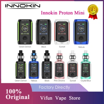 120W Innokin Proton Mini Ajax Kit wi/ Built-in 3400mAh Mod & 5ml Innokin AJAX Tank & 1.45-inch TFT Screen Vapor VS Drag 2 / Gen
120W Innokin Proton Mini Ajax Kit wi/ Built-in 3400mAh Mod & 5ml Innokin AJAX Tank & 1.45-inch TFT Screen Vapor VS Drag 2 / Gen