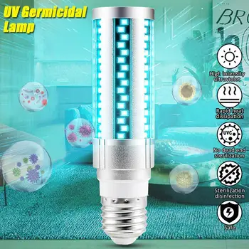 LED UV Germicidal Corn Lamp UV Lamp Disinfection Bulb UVC Lamp Sterilizer Ultraviolet Sterilizer Household Cleaning Light 
LED UV Germicidal Corn Lamp UV Lamp Disinfection Bulb UVC Lamp Sterilizer Ultraviolet Sterilizer Household Cleaning Light