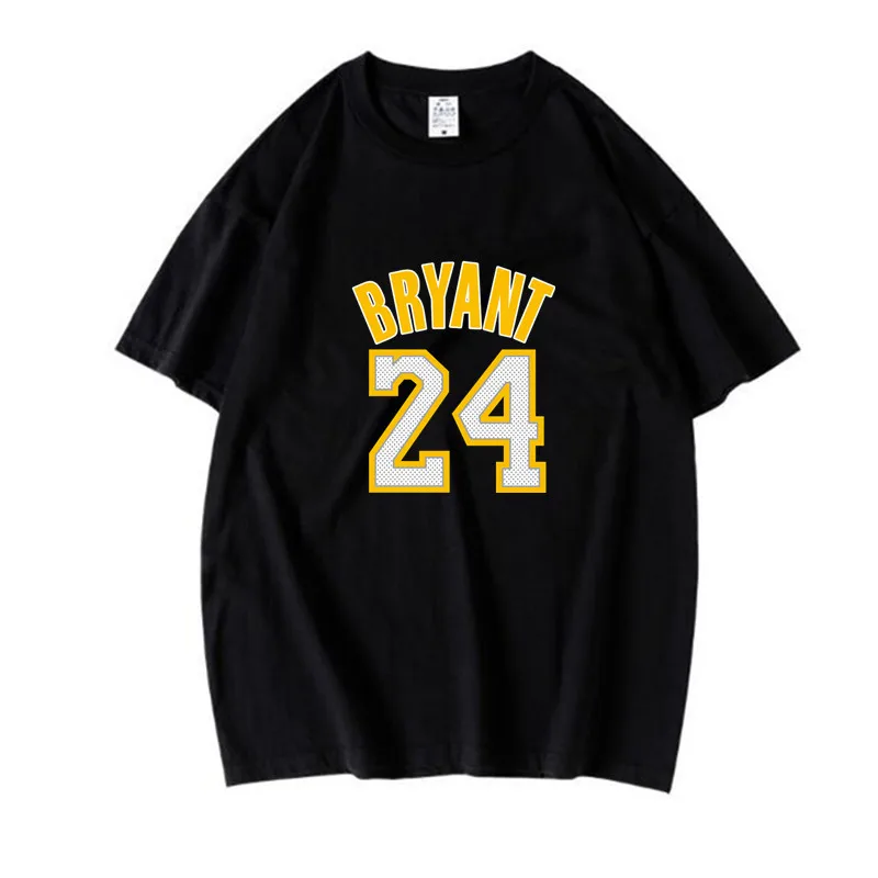 2020 new 24 Kobe printed cotton Men's and women's round neck short sleeve T-shirt
2020 new 24 Kobe printed cotton Men's and women's round neck short sleeve T-shirt