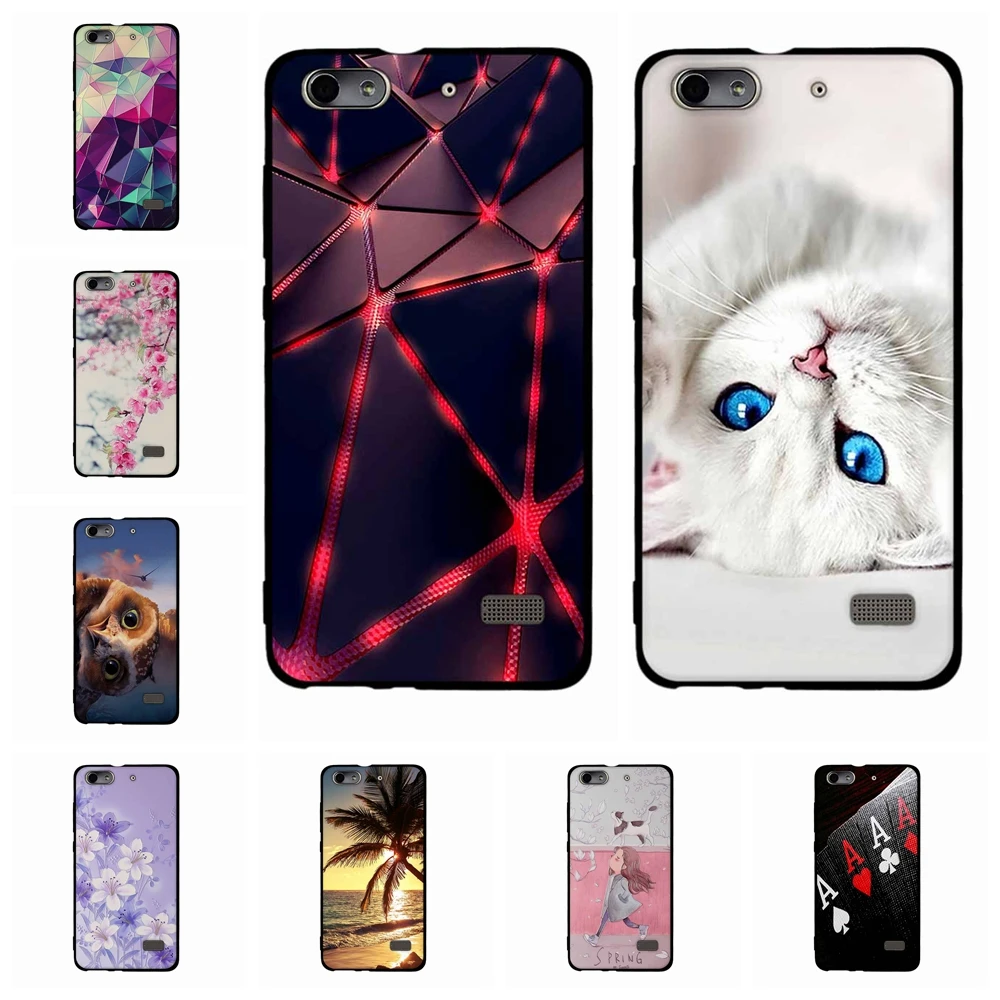 Чехол для Huawei Honor 4C Coque G Play Mini бампер Капа Fundas крышка 5 0 дюймов чехол ноутбука|case for