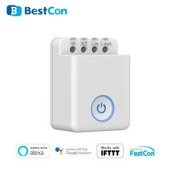 Broadlink BestCon MCB1 Smart WiFi Switch Interruptor Power Display DIY Timer APP Remote Control Socket for Alexa Google Home
Broadlink BestCon MCB1 Smart WiFi Switch Interruptor Power Display DIY Timer APP Remote Control Socket for Alexa Google Home
