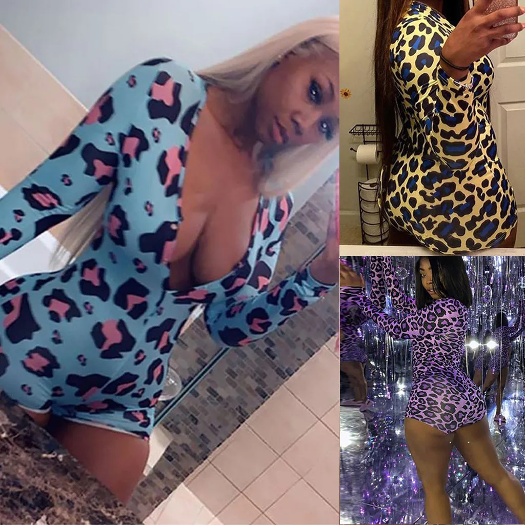 Onesie Женская пижама с v образным вырезом принтом мороженого комбинезон длинным