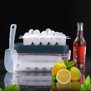 Krabi Frozen Ice Cube Mold Ice Box Ice Tray Quick Freezer With Lid Refrigerator Homemade Ice Hockey Ice Cube Box Ice Maker Tools
Krabi Frozen Ice Cube Mold Ice Box Ice Tray Quick Freezer With Lid Refrigerator Homemade Ice Hockey Ice Cube Box Ice Maker Tools