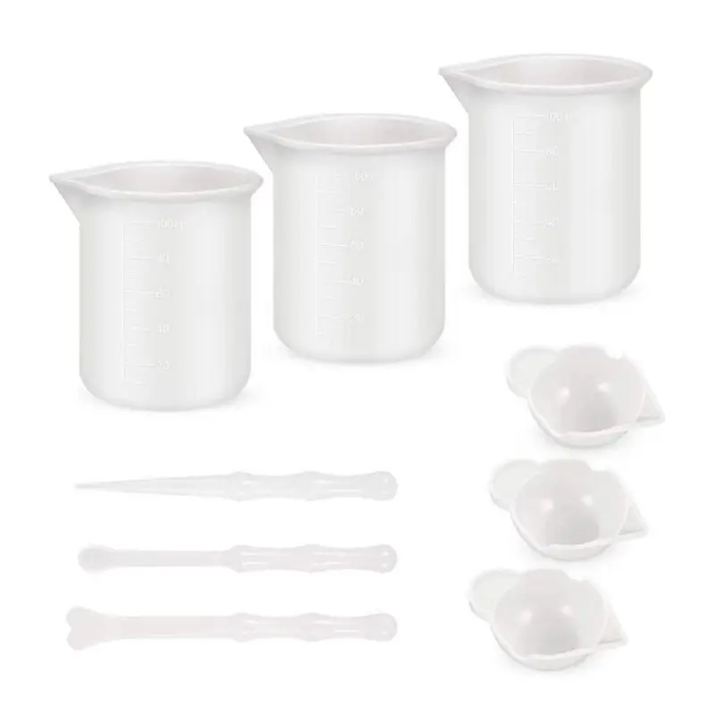 1 Set Reusable Mixing Nonstick Measuring Cups Silicone Stir Stick Liquid Epoxy Resin Jewelry Making DIY Tools
1 Set Reusable Mixing Nonstick Measuring Cups Silicone Stir Stick Liquid Epoxy Resin Jewelry Making DIY Tools