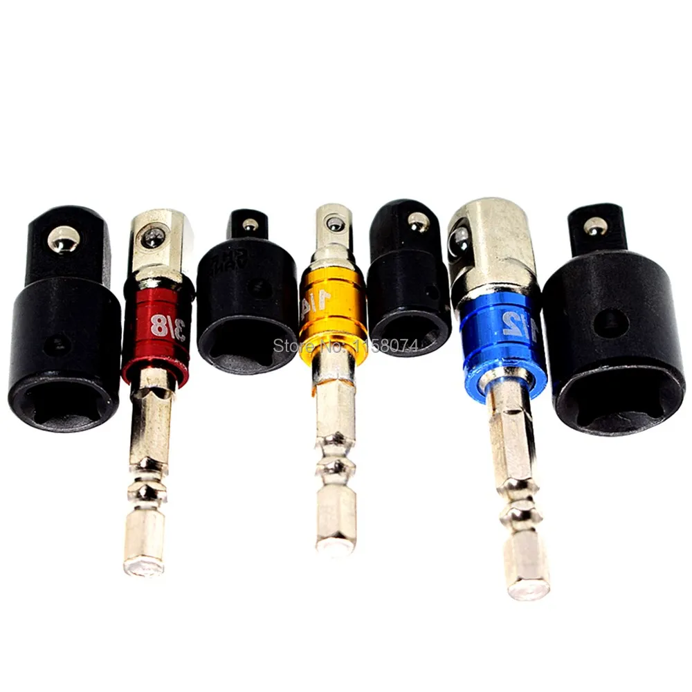 7pcs Socket Converter Reducer Reducing Adapter Set 1/2" 1/4" 3/8" Impact Adaptor Socket Reducer
7pcs Socket Converter Reducer Reducing Adapter Set 1/2" 1/4" 3/8" Impact Adaptor Socket Reducer
